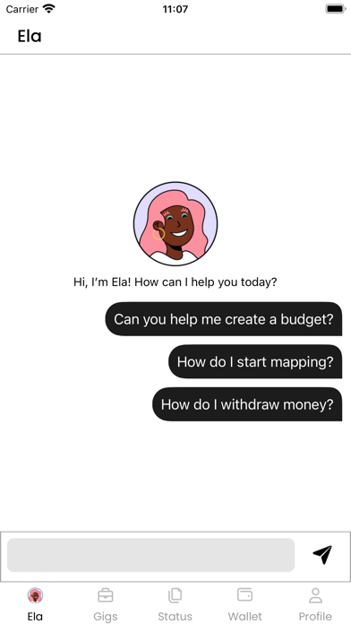 Rwazi - AI Budget Copilot Screenshot