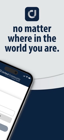 United Community PrivateWealth iPhone screenshot
