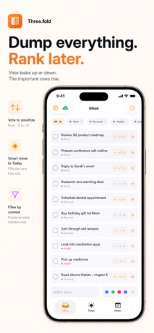 Three.fold screenshot