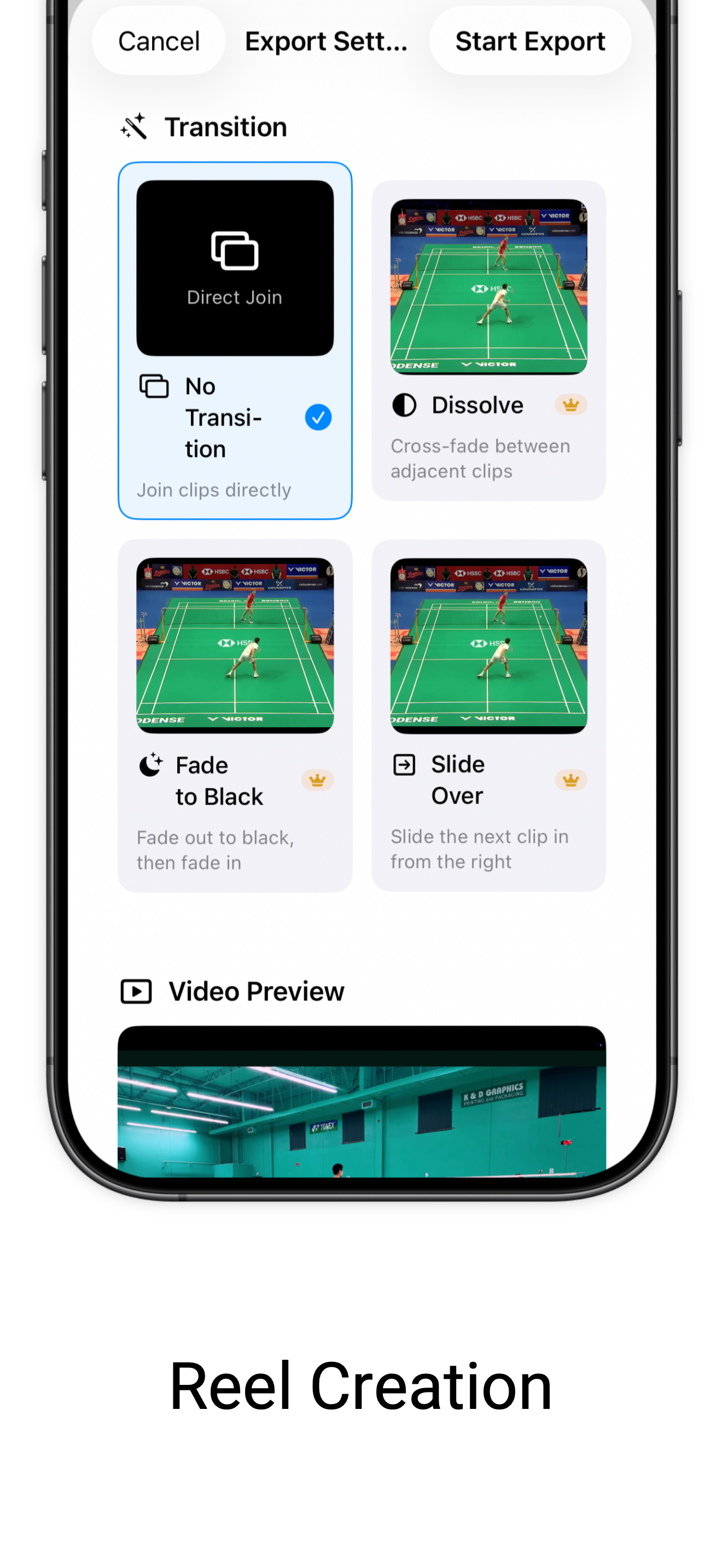 RallyCut: AI Badminton Editor screenshot 3