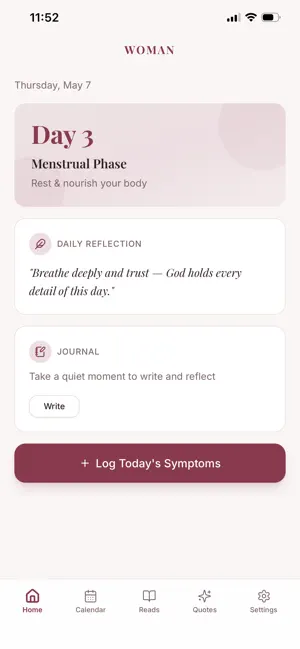 The WOMAN App screenshot 2