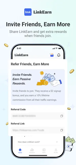LinkEarn screenshot 2