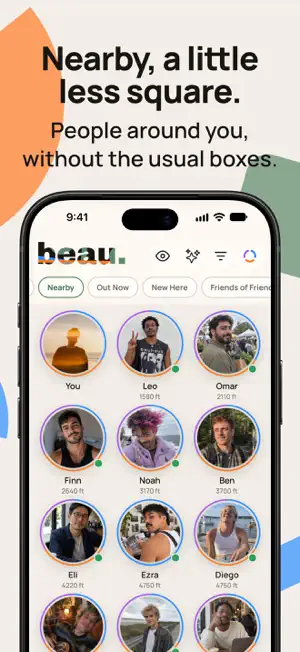 beau. - gay friends & chat screenshot 3