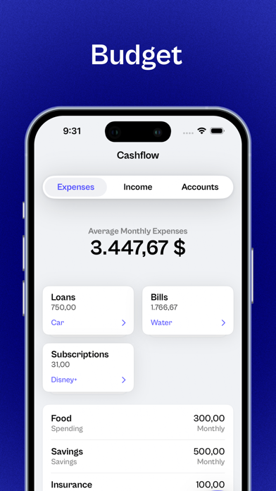 Screenshot #1 pour Budget Planner – Cirka
