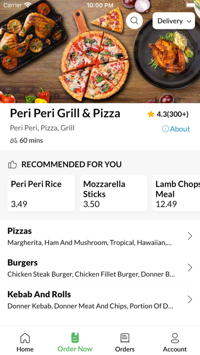 Peri Peri Grill & Pizza Screenshot