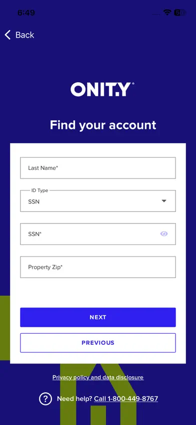 Onity Mortgage screenshot 2