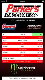 parkers raceway iphone screenshot 1