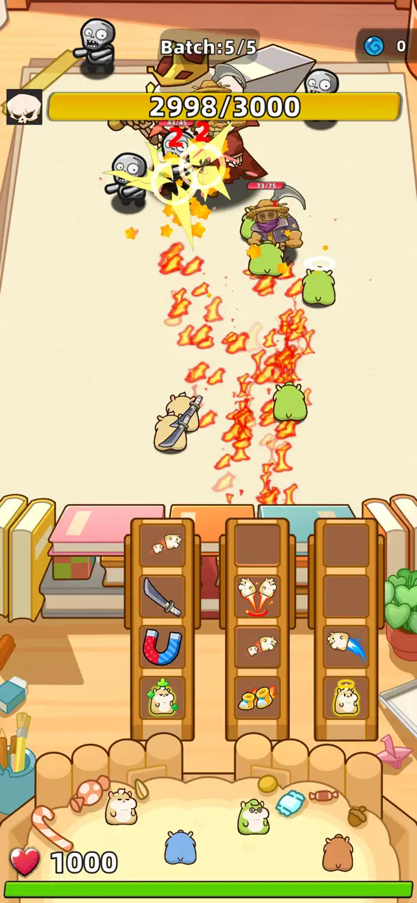 Cute & Tough: Hamster Defense Hack screenshot 3 - game app interface