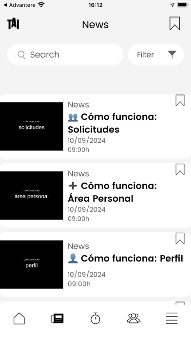 Escuela TAI Screenshot