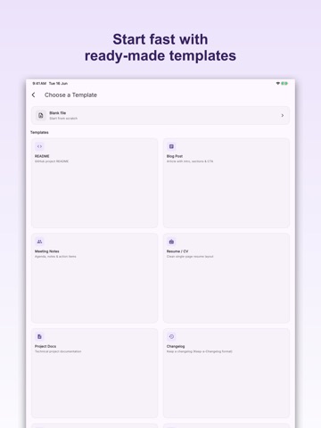App screenshot