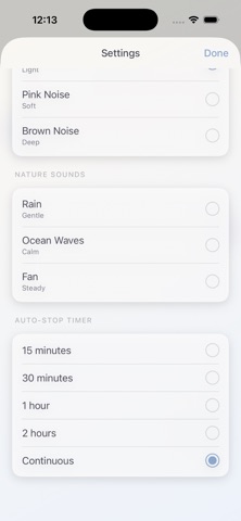 White Noise for Travel screenshot