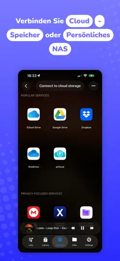 Screenshot von Evermusic: Offline Musikplayer auf dem iPhone 6