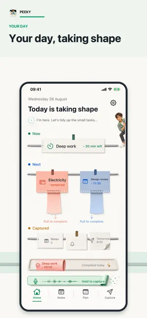 Peeky: Pocket Sidekick screenshot 1
