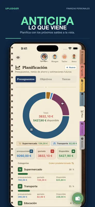 UpLedger: Finanzas Personales screenshot 6 of 10