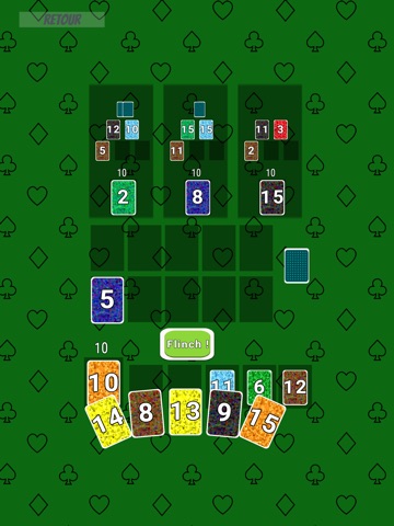Flinch card game iPad screenshot