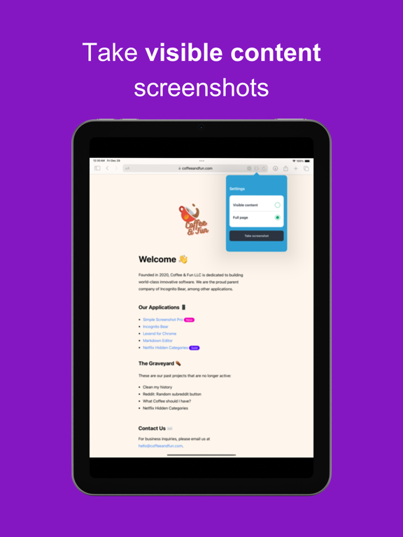 Screenshot #4 pour Simple Screenshot Pro