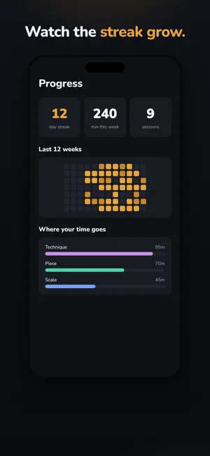 Practimo: Practice Tracker screenshot 4