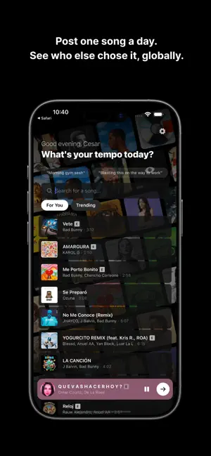 Tempo - Meet Through Music screenshot 1