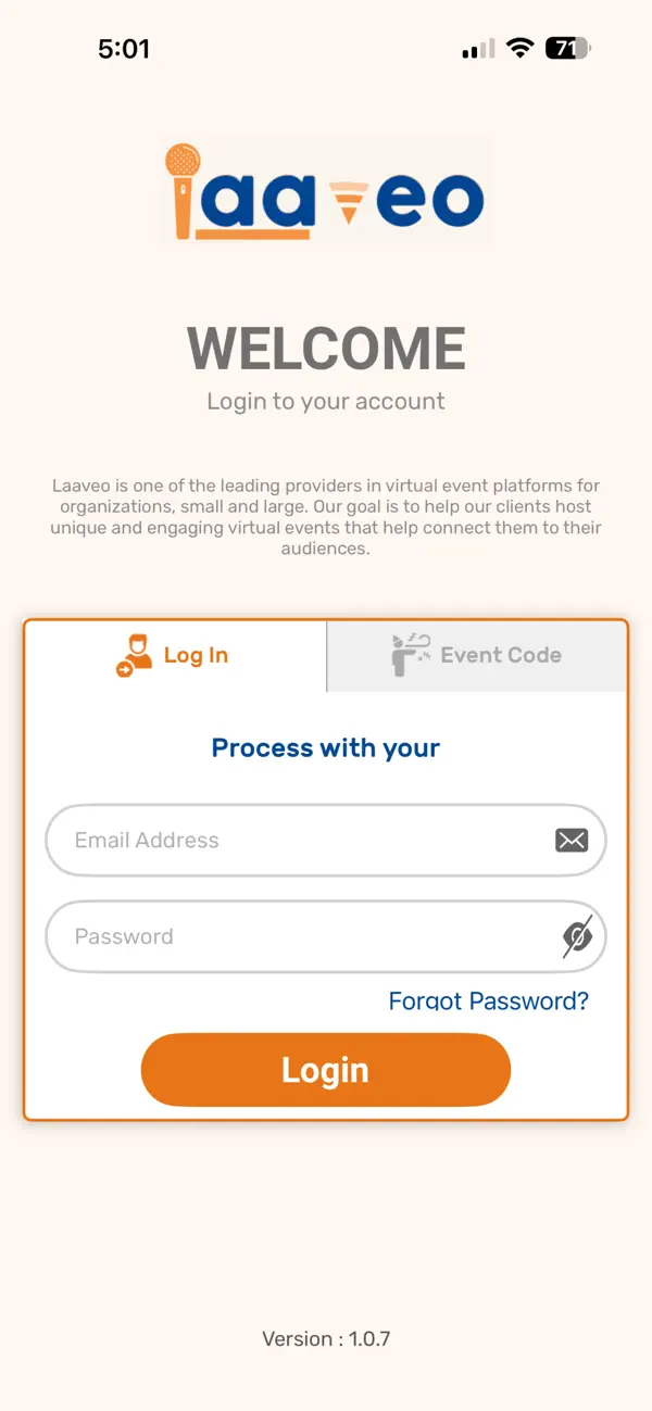 Screenshot #1 pour LAAVEO-Event, Expo and More