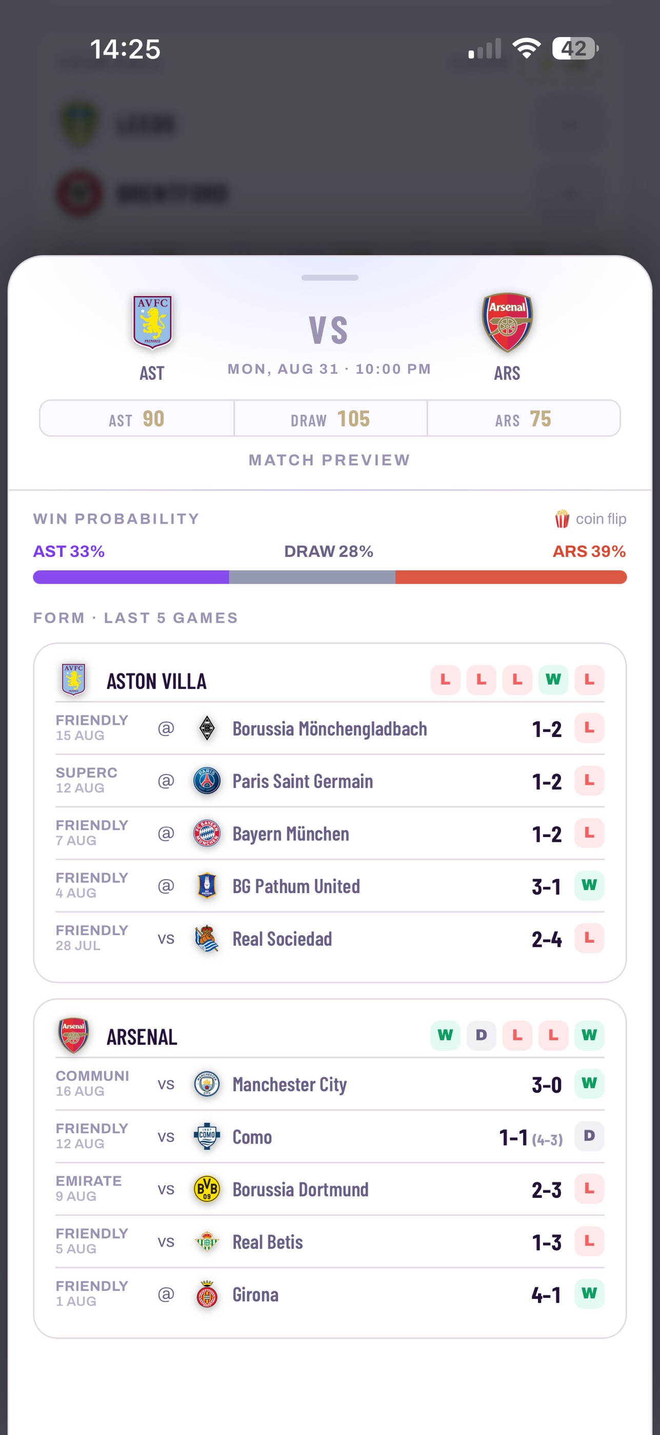 Screenshot 1 of Treble Football