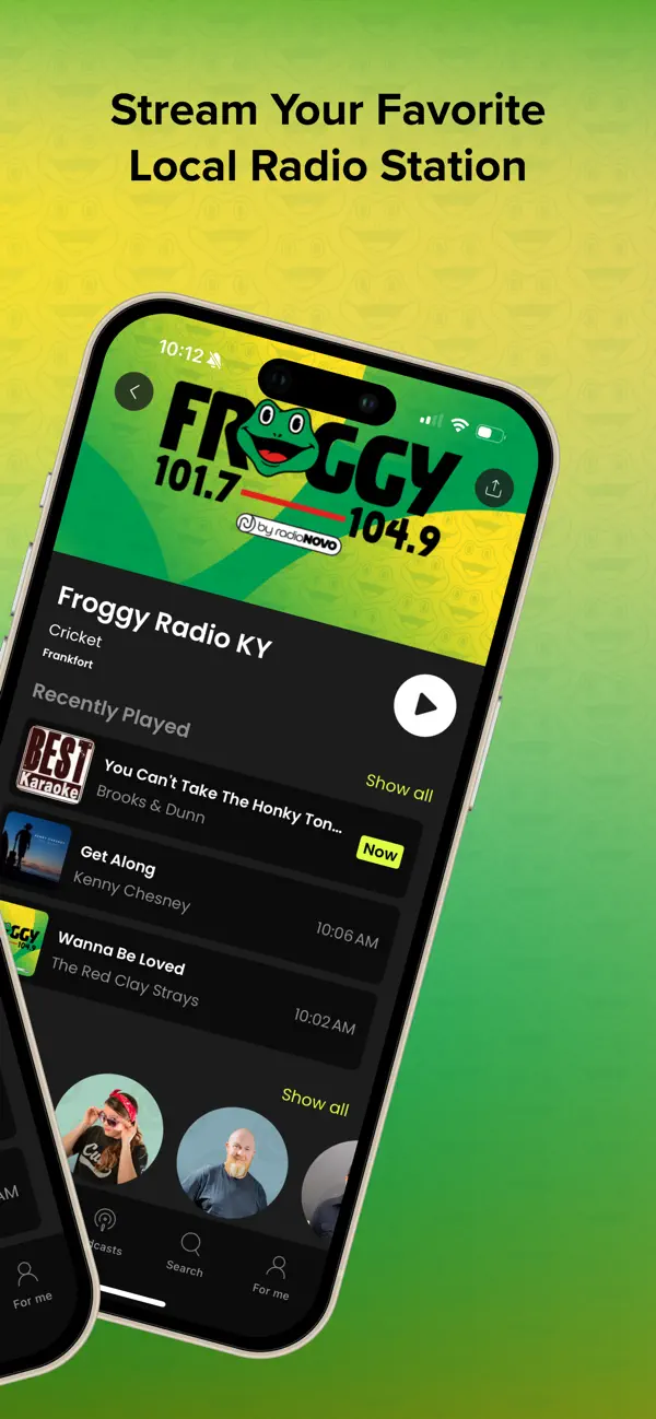 Screenshot #2 pour Froggy Radio KY