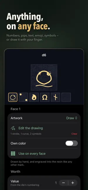 Dice2Roll: 3D Dice Roller screenshot 1