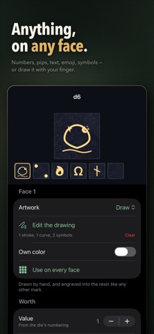 Dice2Roll: 3D Dice Roller Screenshot 1 of 7