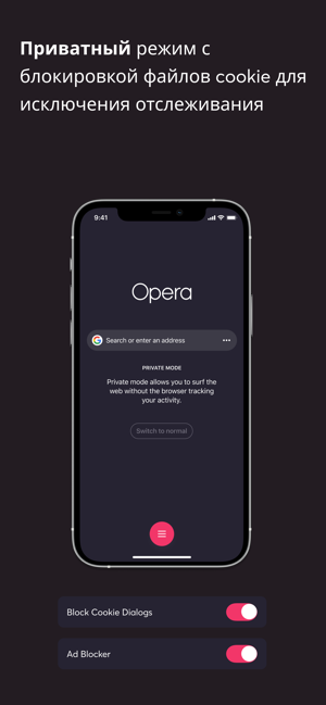 ‎Opera Browser & Private VPN Screenshot