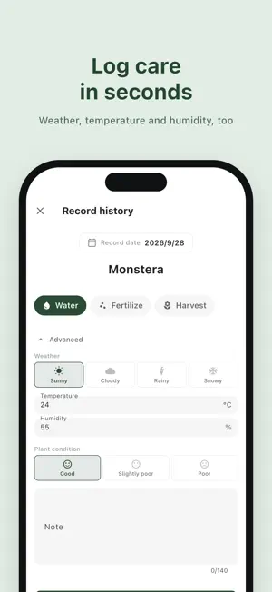Greenery - Plant Care Tracker screenshot 4