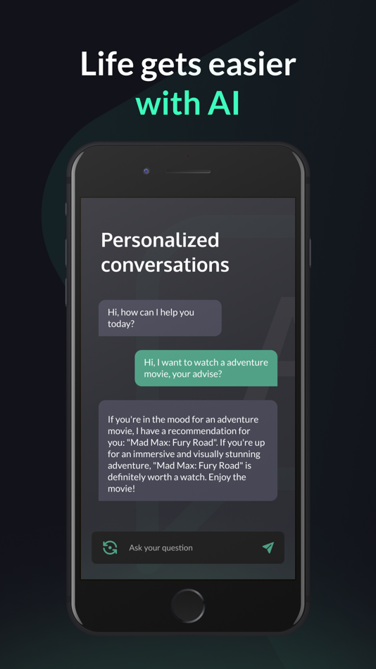#5. Chat Genius - AI Bot (iOS) 由: Netastica Limited