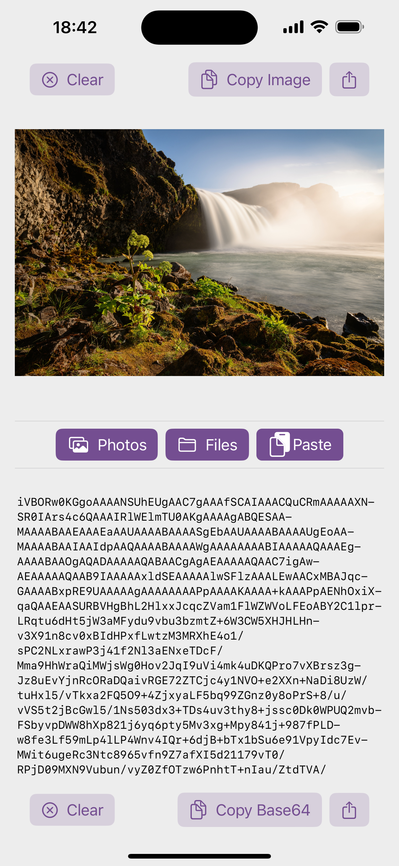 Image ∞ Base64