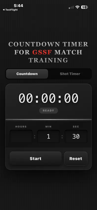 Shot Timer For GSSF Match screenshot 3
