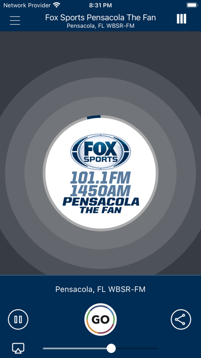 Fox Sports Pensacola The Fan Screenshot