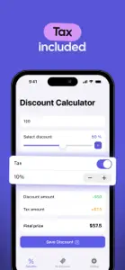 Discounts & Sales Calculator % screenshot #2 for iPhone