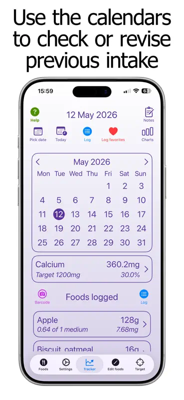 Calcium Counter and Tracker screenshot 8 of 10