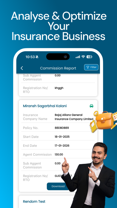 Insurance & Policy Management screenshot