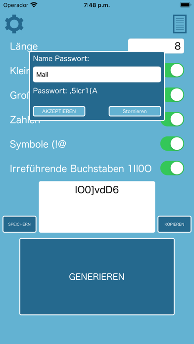 Kennwortgenerator sicher