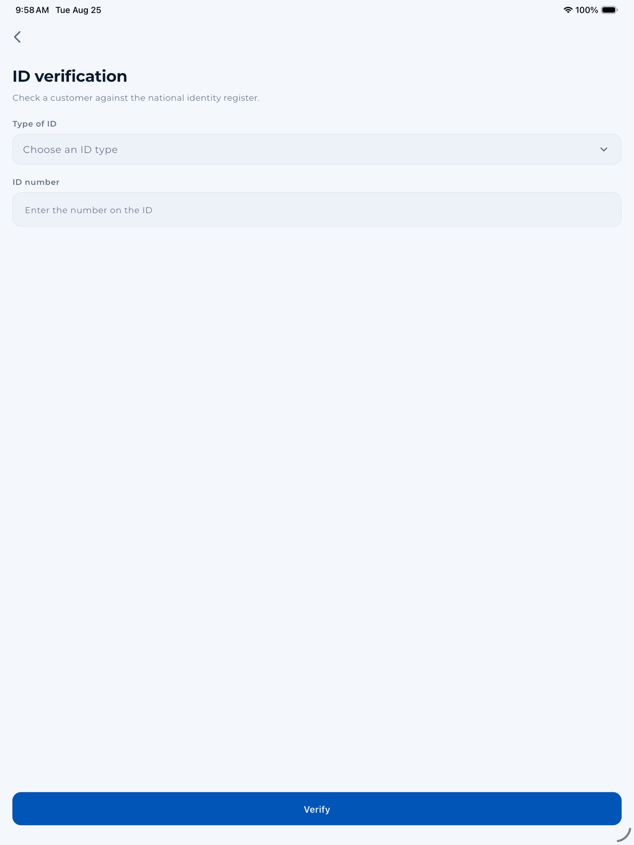 Screenshot 10 of iVerifyApp