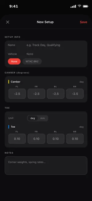 Tyre Log Pro screenshot 3