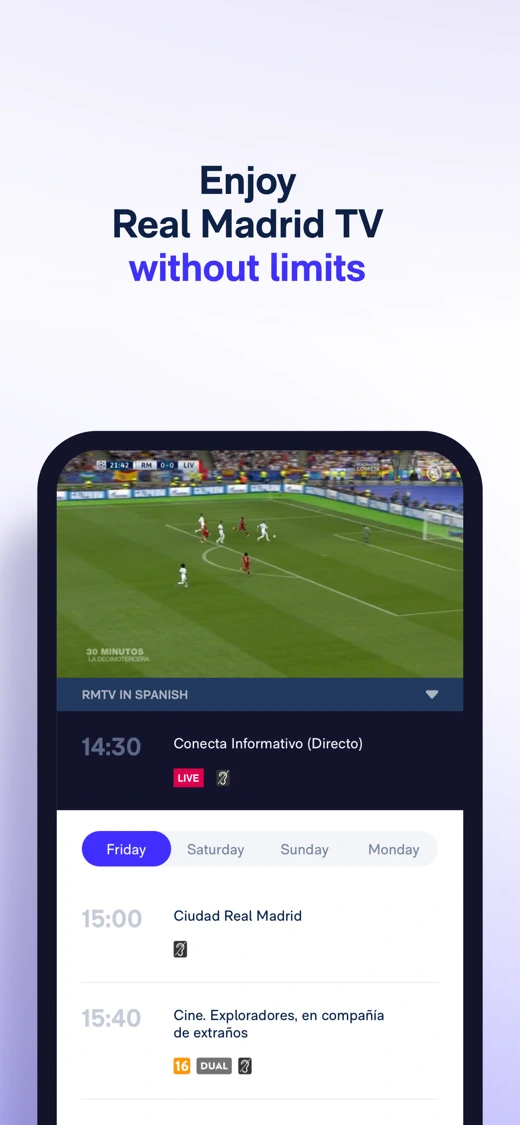 Real Madrid screenshot 6