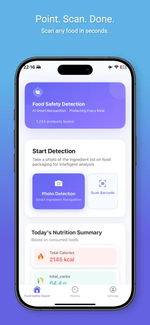 AI Food Check: Food Scanner screenshot 1