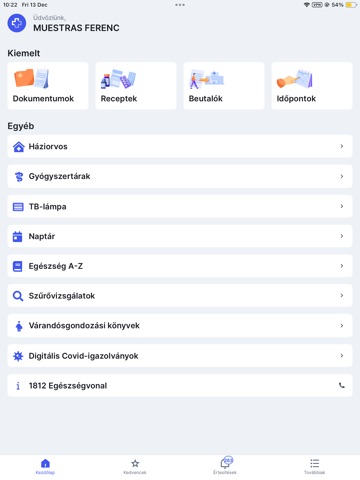 EgészségAblak App Store preview screenshot 8