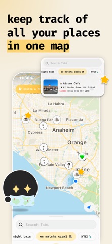Tabi: Turn posts to places Screenshot 3 of 8