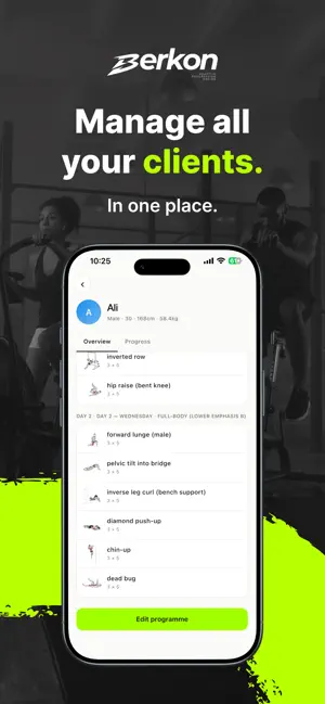 Berkon: Coach & Train screenshot 1