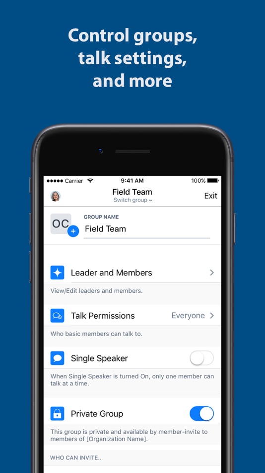 #6. Orion Push to Talk (iOS) By: Orion Labs, Inc.
