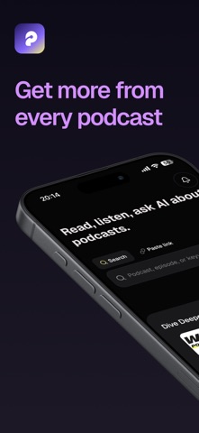 Podcript - Podcast Transcripts Screenshot 1 of 6