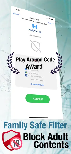 Hultra VPN - Secure Tunnel screenshot 2