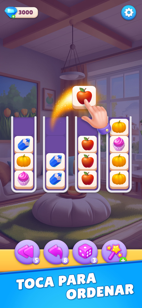 Sort Up! Puzle de colores screenshot 1