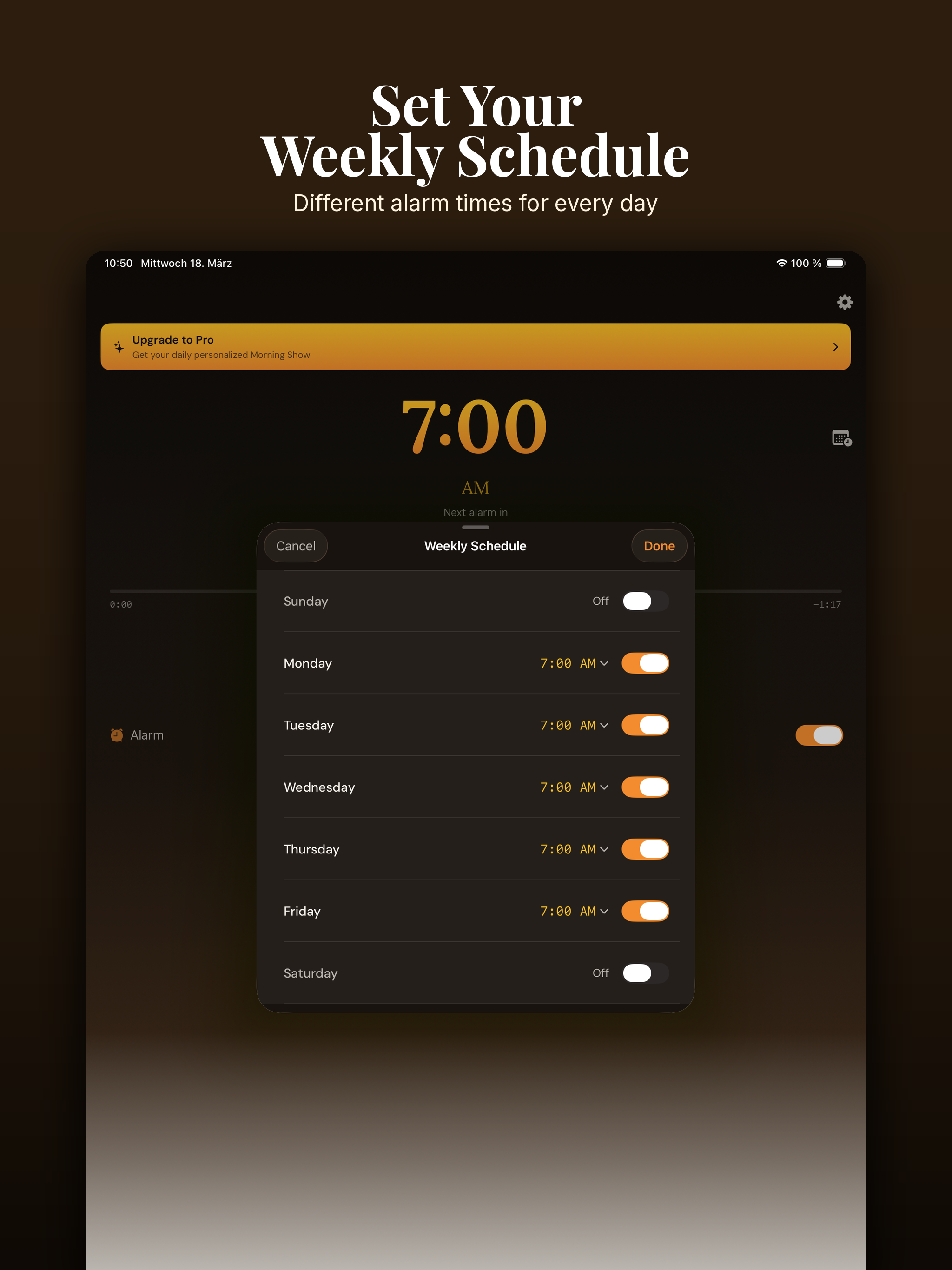 Good Morning: AI Alarm Radio