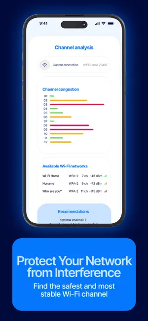 SafeNet Wi-Fi Analyzer screenshot 3
